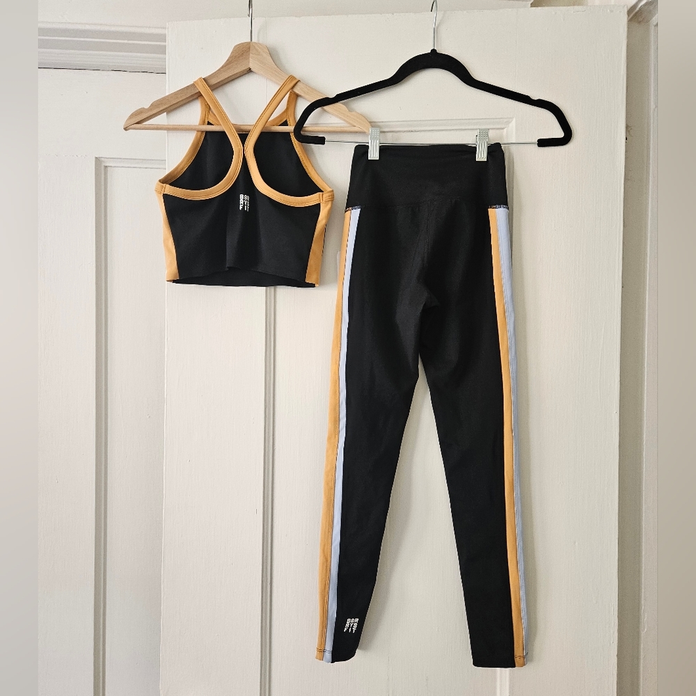 Barry's crop top and leggings set XS